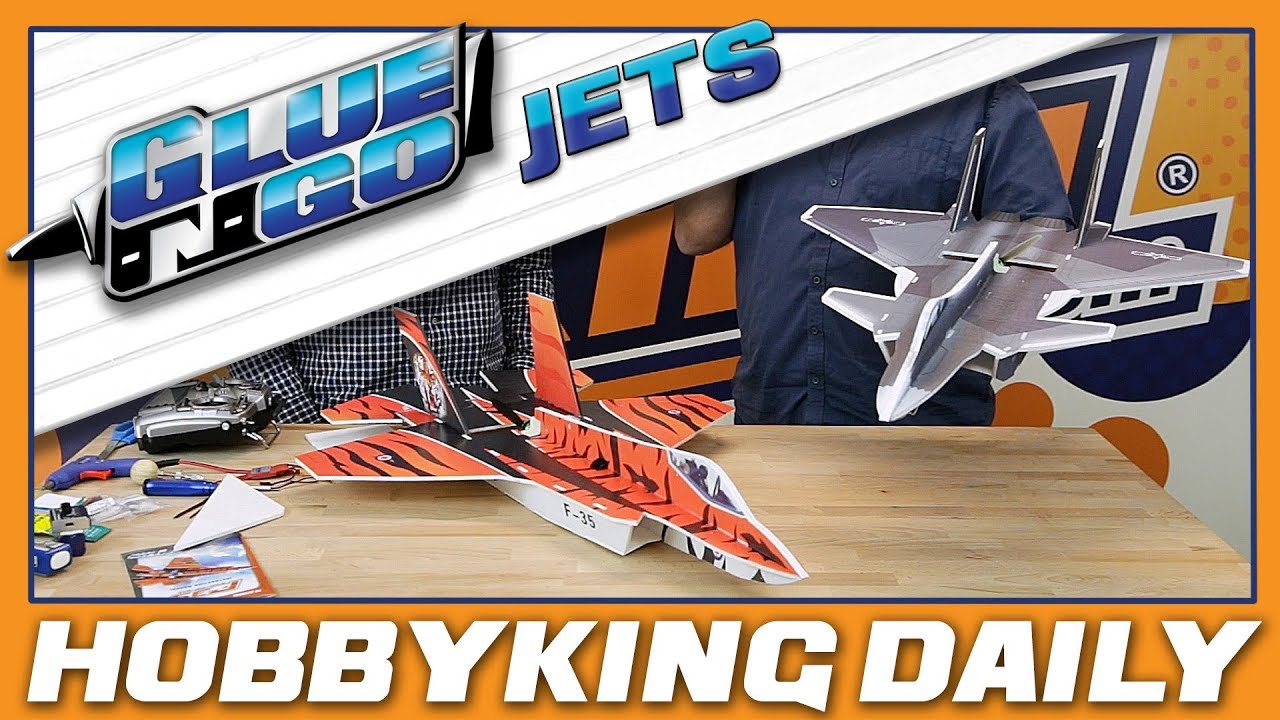 ON SALE: H-King Glue-N-Go Jets - HobbyKing Daily