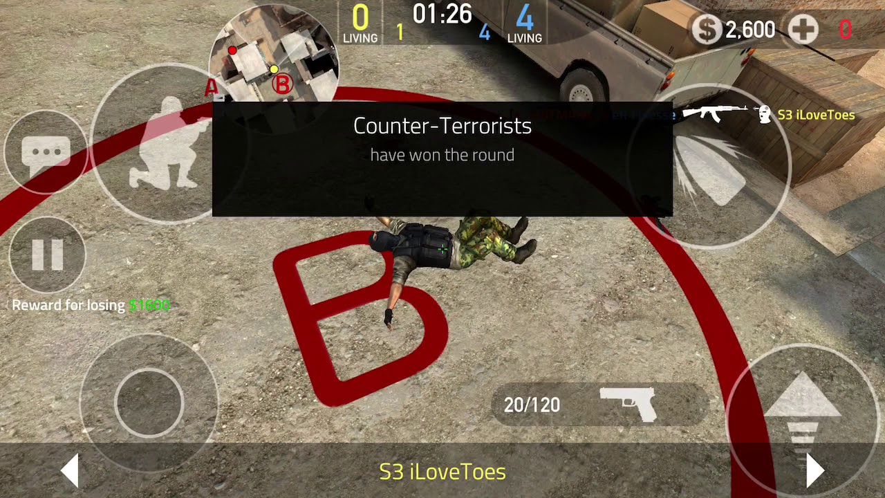 S3 vs eR (forward assault scrim)