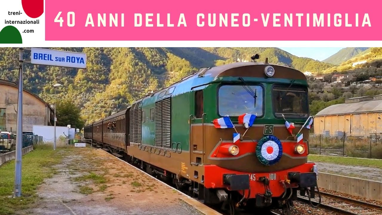 40 anni dalla riapertura della Cuneo Ventimiglia | treni-internazionali.com