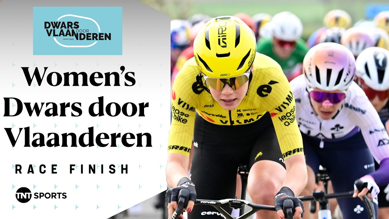 WHAT A RIDE! 🙌 | 2026 Women's Dwars door Vlaanderen Final KM's | TNT Sports Cycling