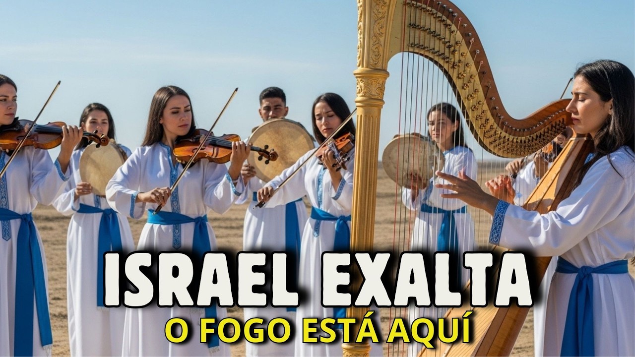 Adoração Hebraica Viva com Fogo – Louvor Profético para YHWH