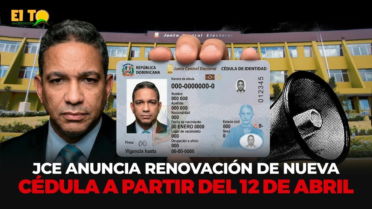 RENOVACIÓN DE CÉDULA INICIARÁ EN ABRIL Y SE REALIZARÁ POR MES DE NACIMIENTO