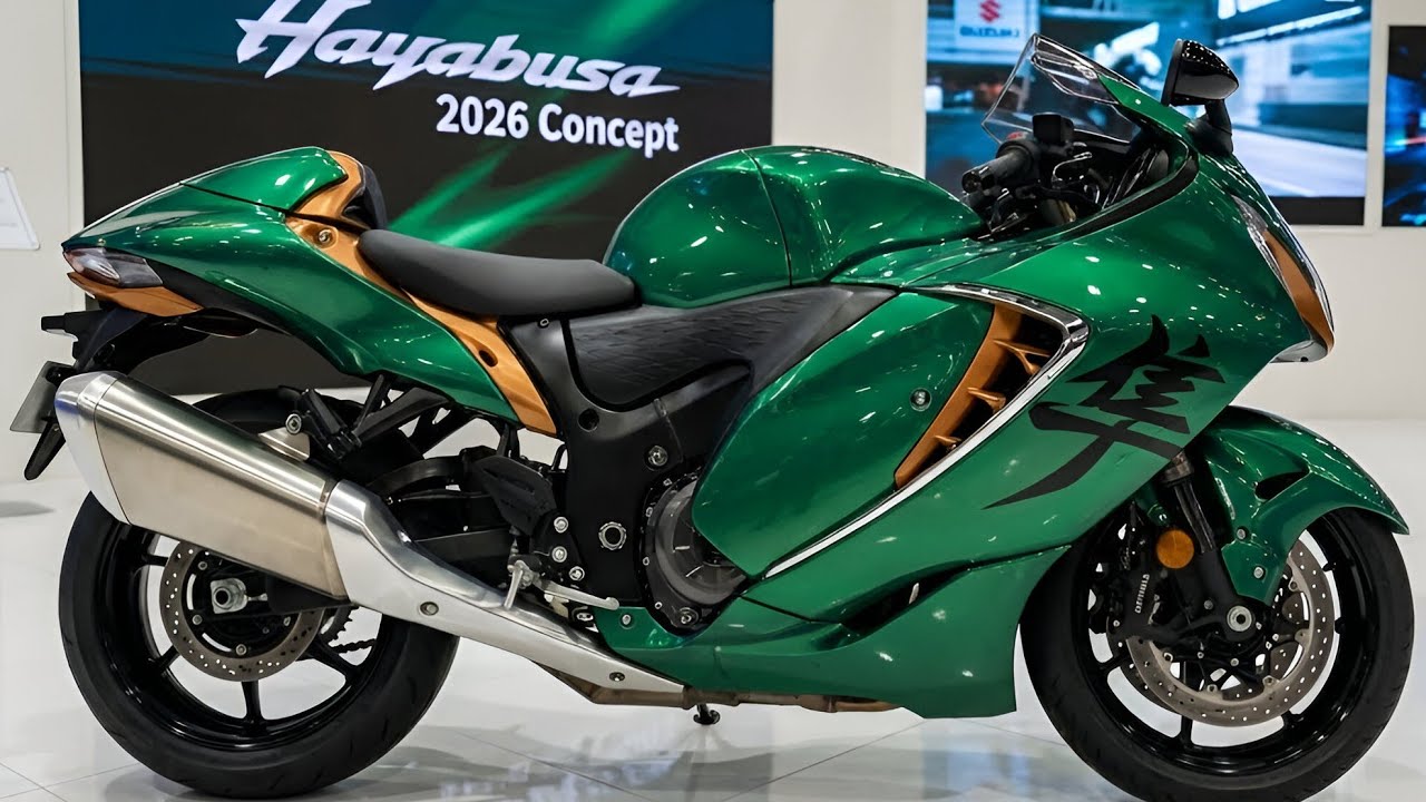 Убийца супербайков? Полный разбор Suzuki Hayabusa 2026 года.