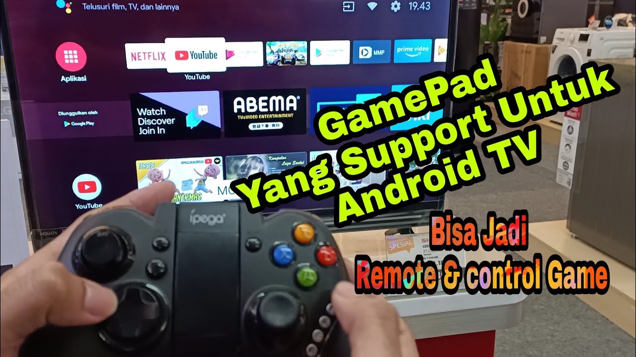 GamePad Buat Android TV Recommended banget