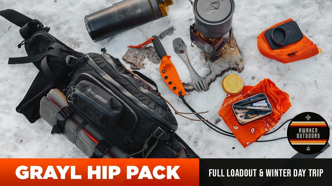What’s in my Grayl Mission Hip Pack and a Fun Day Trip in the Snow