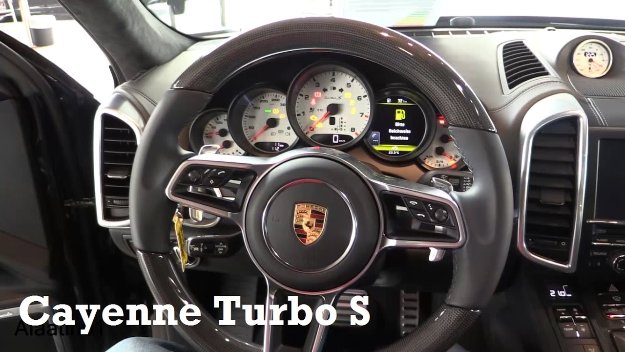 2017 Porsche Cayenne Turbo S - interior Review