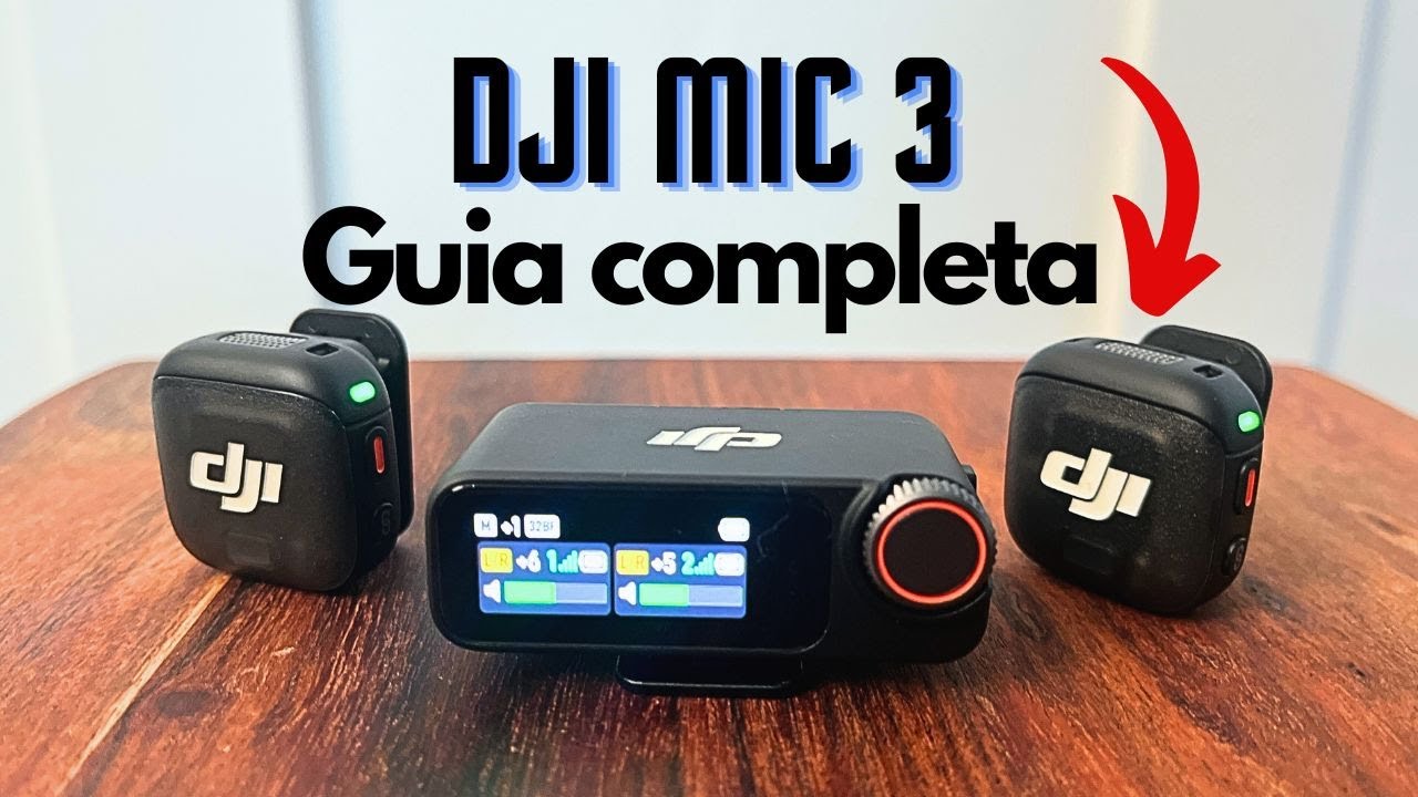 COMO usar DJI MIC 3 Guia Completa