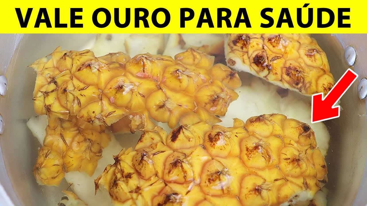 CASCA DE ABACAXI, Depois que Aprendi Isso NUNCA MAIS Joguei Elas Fora!