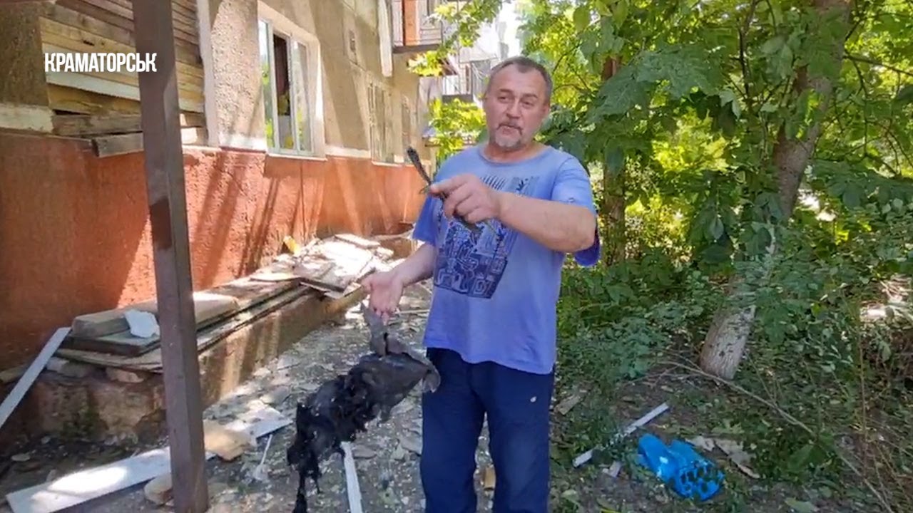Так виглядає Краматорськ після сьогоднішнього авіаракетного удару.