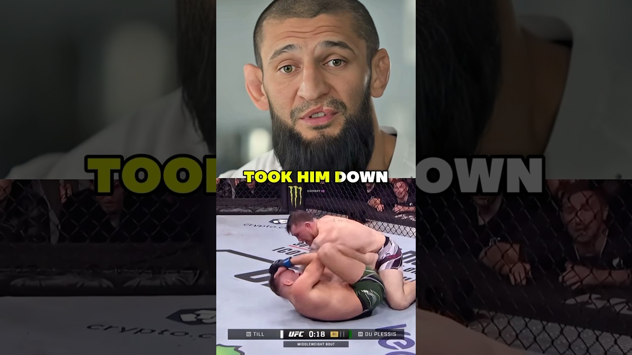 🐺Khamzat UNIMPRESSED with DDP&rsquo;s Wrestling🤼