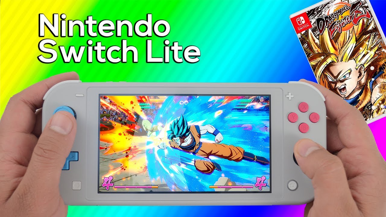 Dragon Ball FighterZ Gameplay on Nintendo Switch Lite