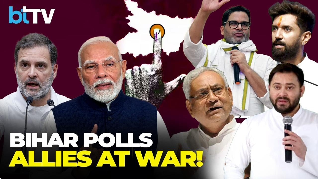Bihar Elections 2025: BJP List Out, NDA Seat Tussle & Mahagathbandhan Rift Deepens
