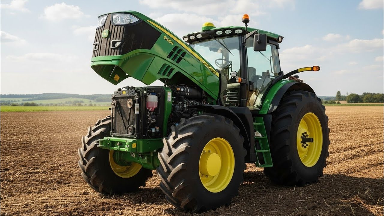 Finalmente Revelado: John Deere 6120M – Potencia y Tecnología en tu Campo