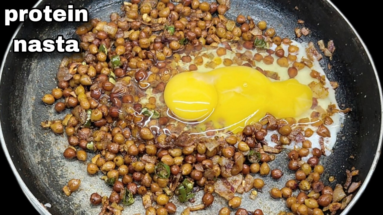 Egg चना  ऐसे बना कर खा लो energy भर जाओगे। Chana anda bhurji। Egg chana recipe 