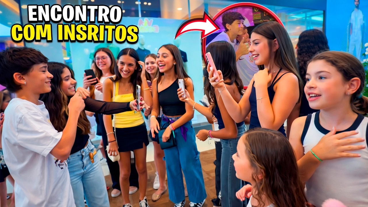 RICARDINHO PAROU TUDO NO ENCONTRO COM INSCRITOS!🫢🤩