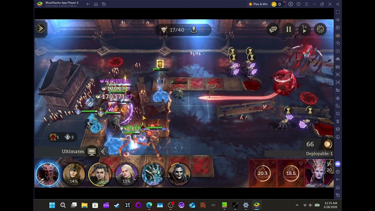 [Gear Dungeon II-Stage 5] using this [Baron] strategy [Ne Zha] will wipe @ end when bomb moves in