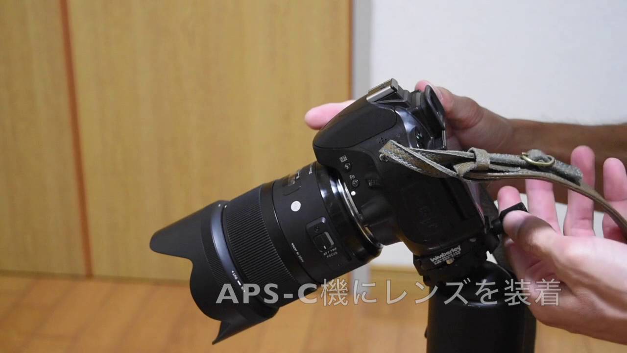 フルサイズとAPS-Cの画角の違い