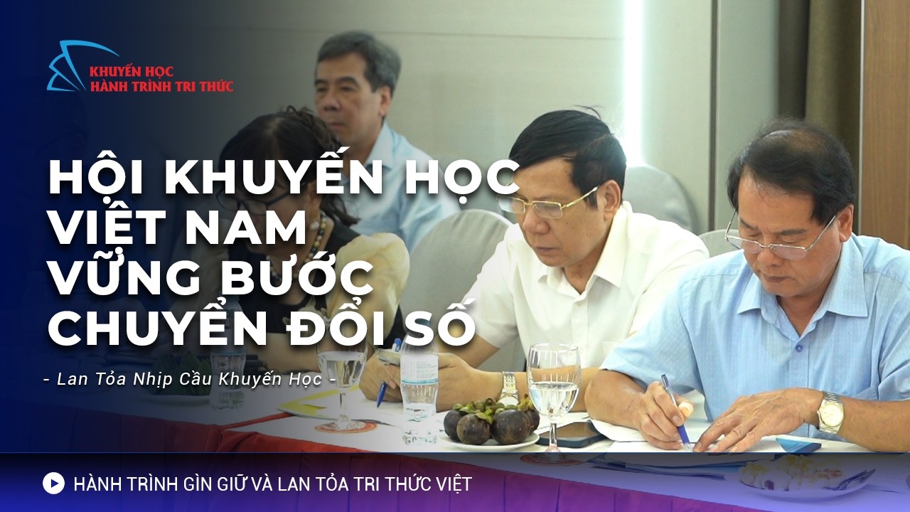 VTV1 | Hội Khuyến học Việt Nam - Vững bước chuyển đổi số | Khuyến Học - Hành Trình Tri Thức