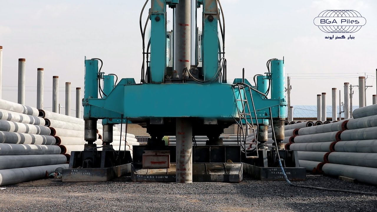 Hydraulic Jacked-in Piling Machine - BGA Piles