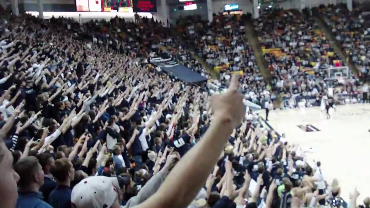 Utah State's winning team, losing team chant