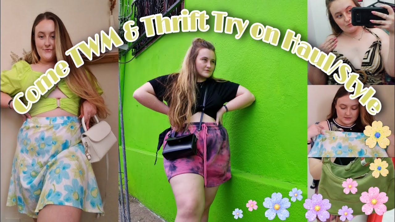 Come Thrift with me to find all the Summer Trends 2021 + Thrift haul/Styling