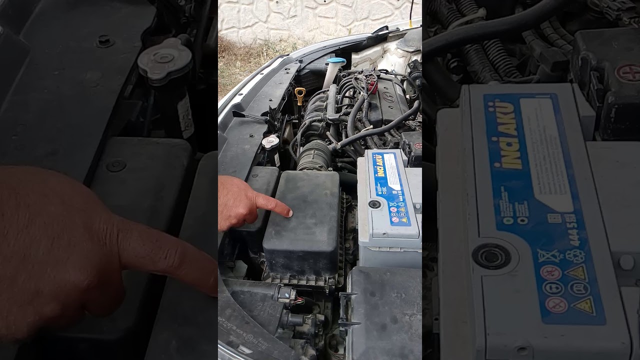 Direksiyon sınavı &ouml;n kaput tanıtımı Hyundai.i20