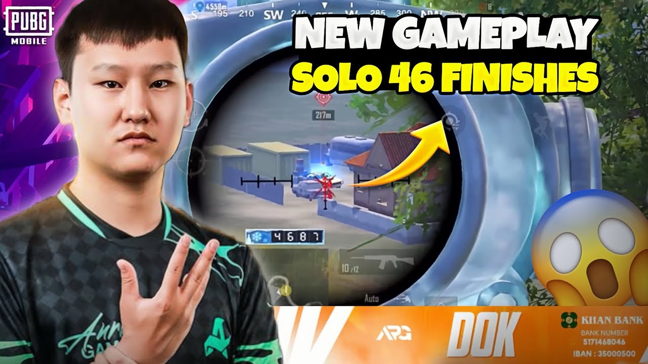 PUBG MONGOLIA😱SOLO 46 Finishes in Ultimate Royal New Gameplay&rsquo;s | AURORA DOK