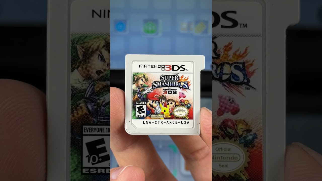 Unboxing A DKOldies Limited Edition Smash Bros 3DS XL! - #3ds #nintendo #asmr #nostalgia #shorts