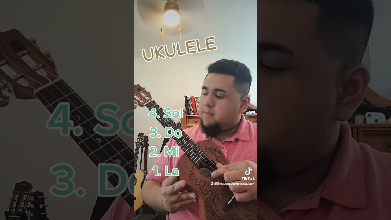 🎶 APRENDE LAS CUERDAS EN EL UKULELE 🎶 
