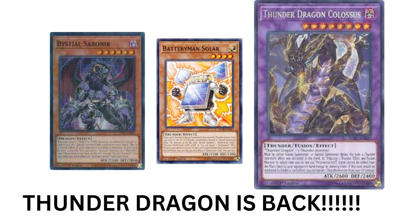 Bystial Thunder Dragon Combo 2024