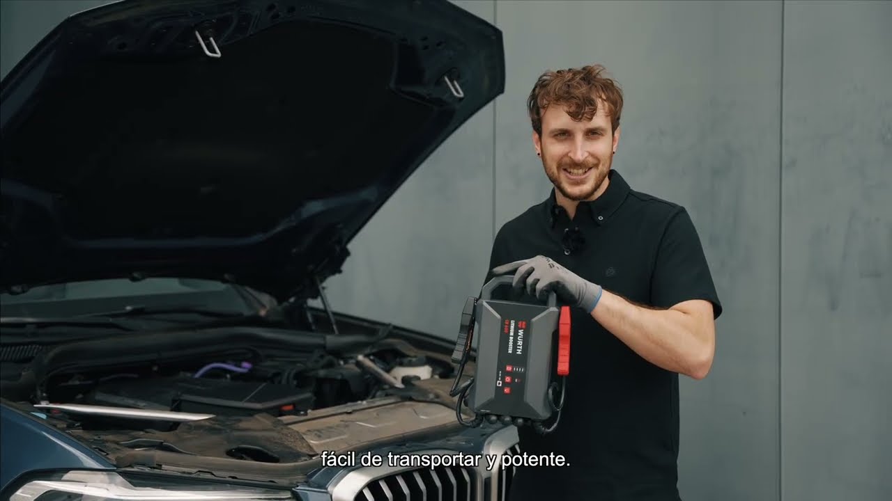 Funcionamiento del arrancador de Li-ion Booster LB 600 y LB1000