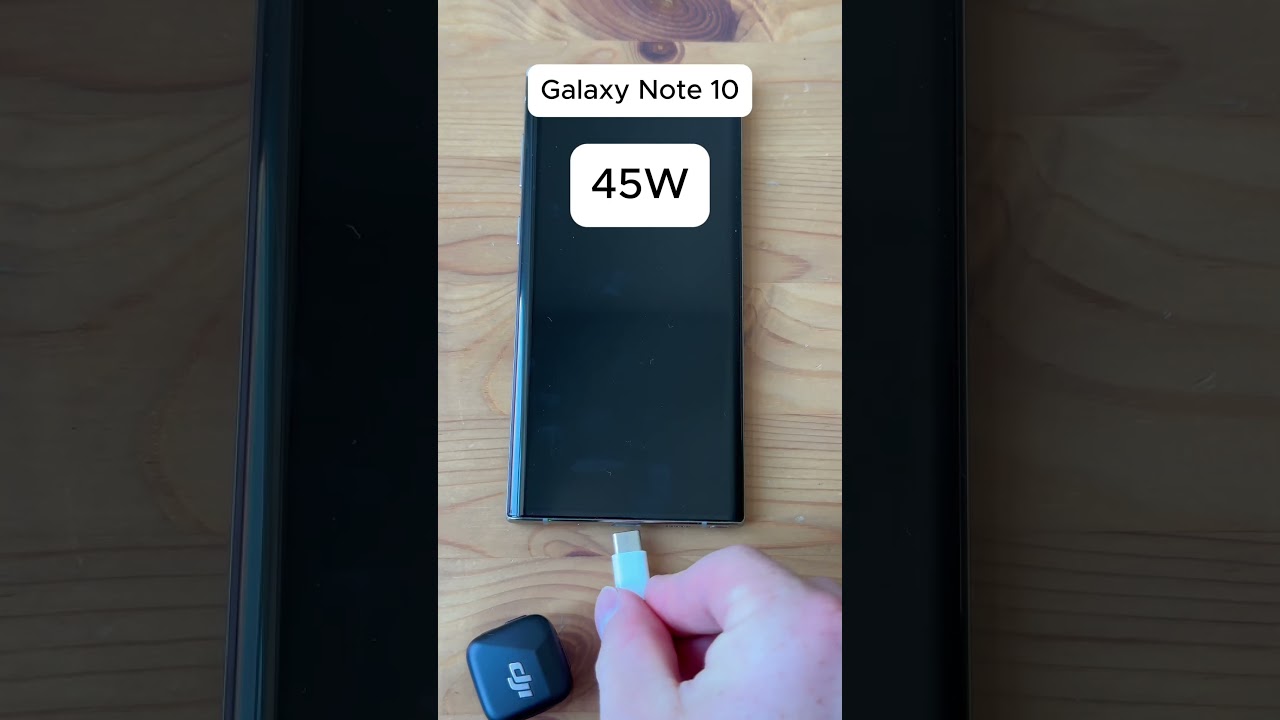 Galaxy Note 10 vs S25 Ultra Charging Speed ⚡️ #S25Ultra #Note10 #ChargingTest #Samsung #TechShorts