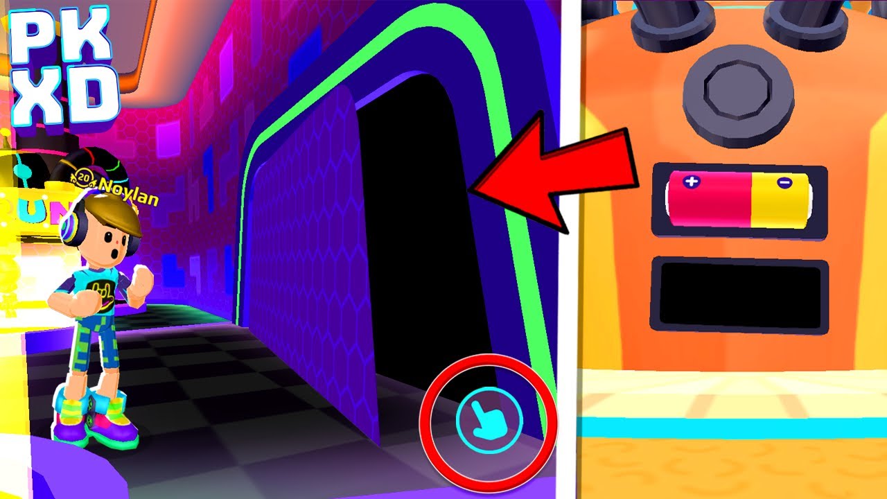 ENCONTREI UMA PASSAGEM SECRETA ATRÁS DO ROBOZÃO NO PK XD