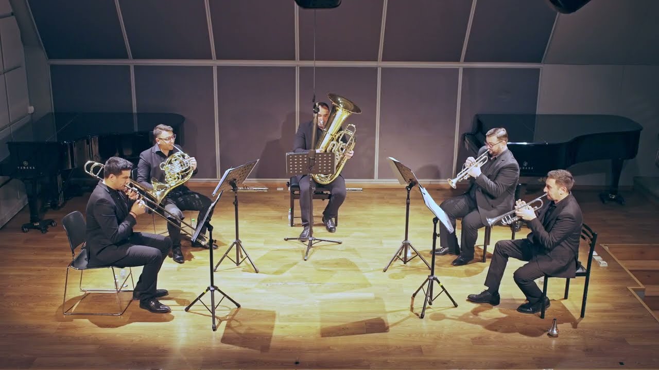 ATENEAN BRASS QUINTET CONCERT | Philippos Nakas Concert Hall | &Sigma;&upsilon;&nu;&alpha;&upsilon;&lambda;ί&alpha; &sigma;&tau;&omicron; &Omega;&delta;&epsilon;ί&omicron; &Phi;ί&lambda;&iota;&pi;&pi;&omicron;&sigmaf; &Nu;ά&kappa;&alpha;&sigmaf;
