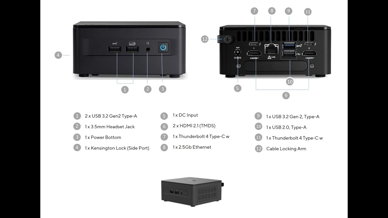 📦 ASUS NUC 13 Pro L6 Tall – Unboxing, RAM & SSD Install + Windows Setup  NUC13ANHH700000I P310 SSD