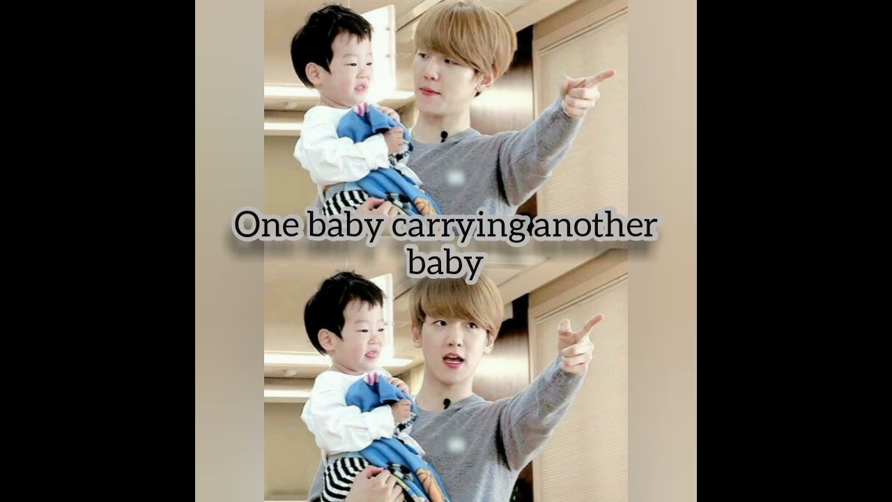 EXO with kids - watch till the end #exo#xiumin#suho#lay#baekhyun#chen#chanyeol#do#kai#sehun