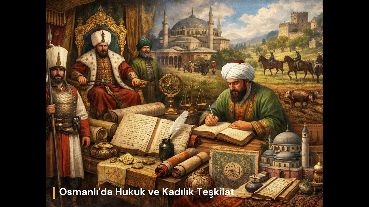 14 KPSS Tarih Podcast | Osmanlı'da Hukuk ve Kadılık Teşkilatı