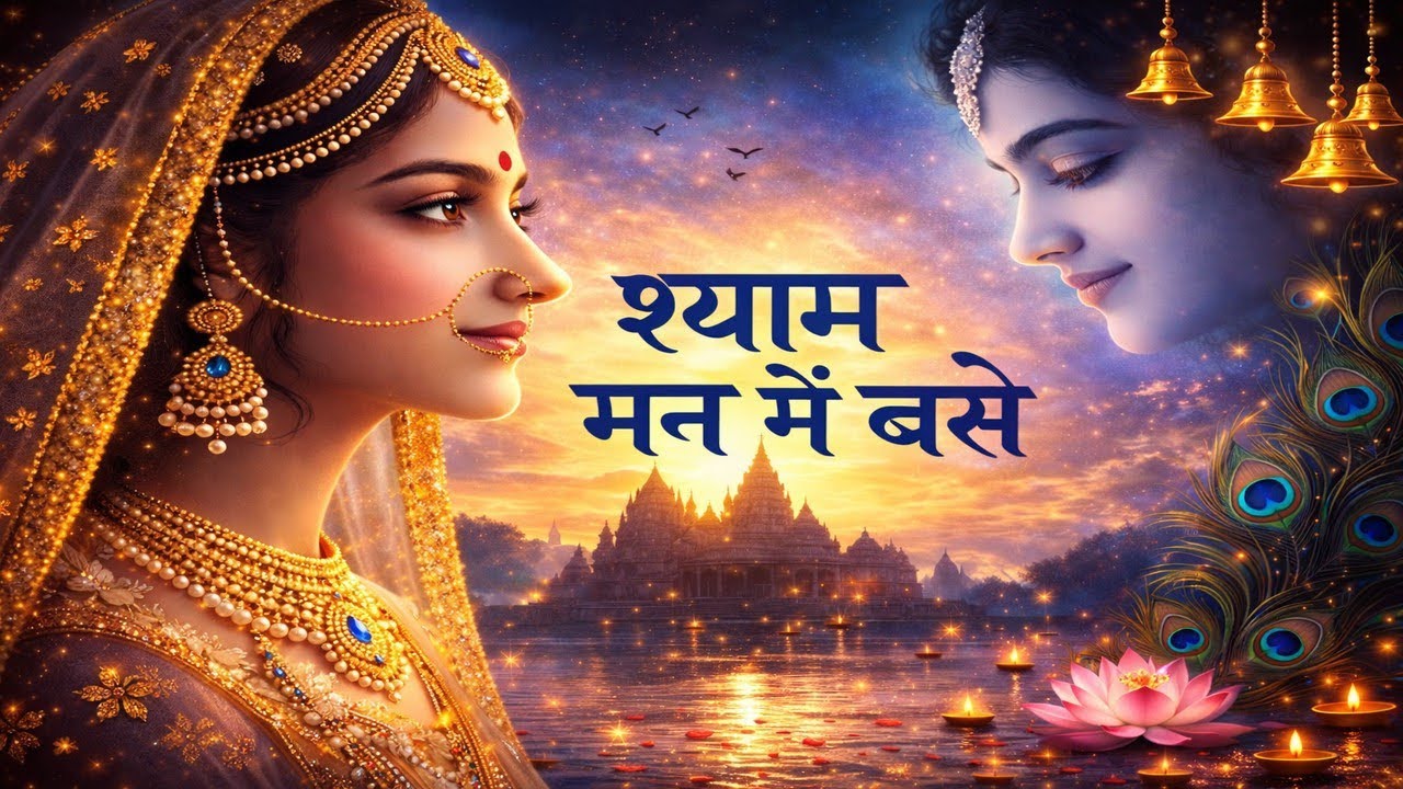 श्याम मन में बसे ❤️ | राधा कृष्ण प्रेम भजन | Heart Touching Krishna Bhakti Song 2026