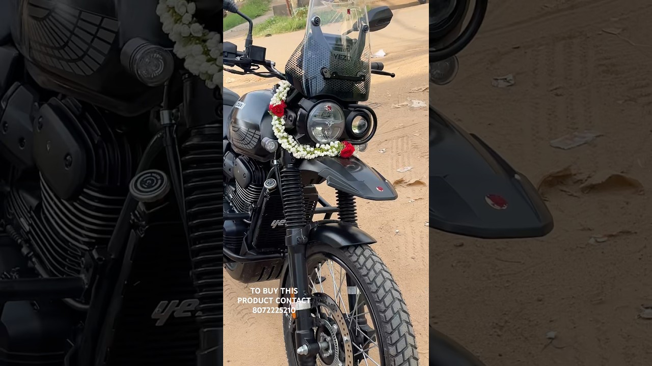 YEZDI adventure 2025 | crash guard | yezdi2025 #yezdi #yezdiadventure