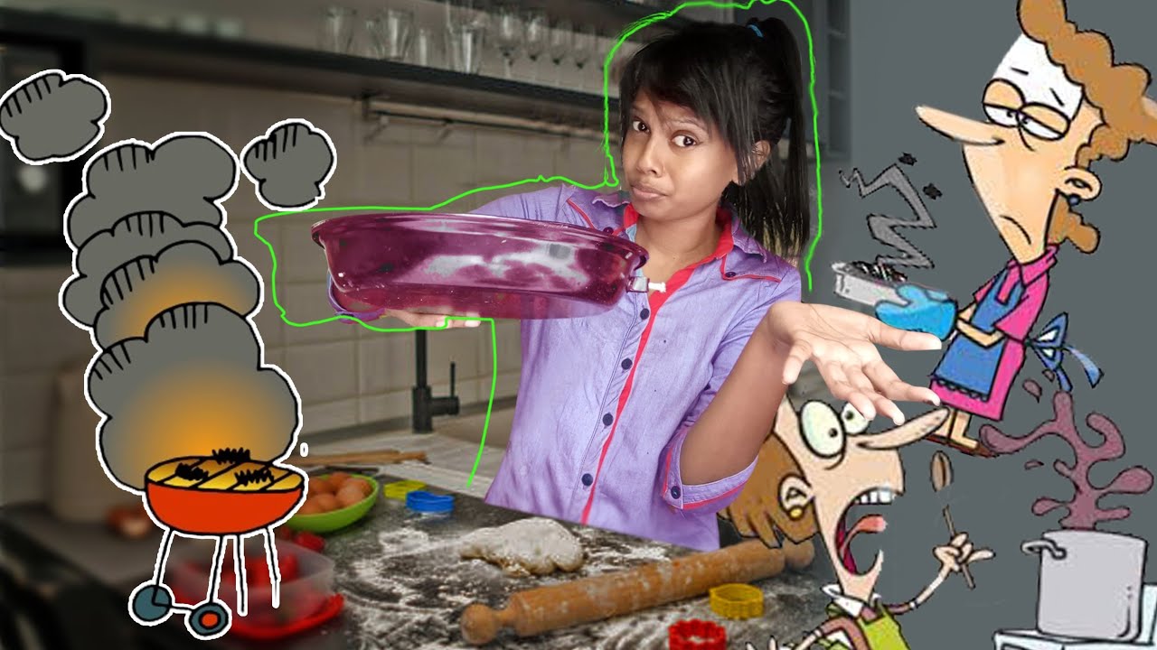 කෑමක් හදන්න ගිහින් වැදුනනේ - ගල් ගෙඩි වගේ හයිය උනා, හැබැයි කෑවා 🤭