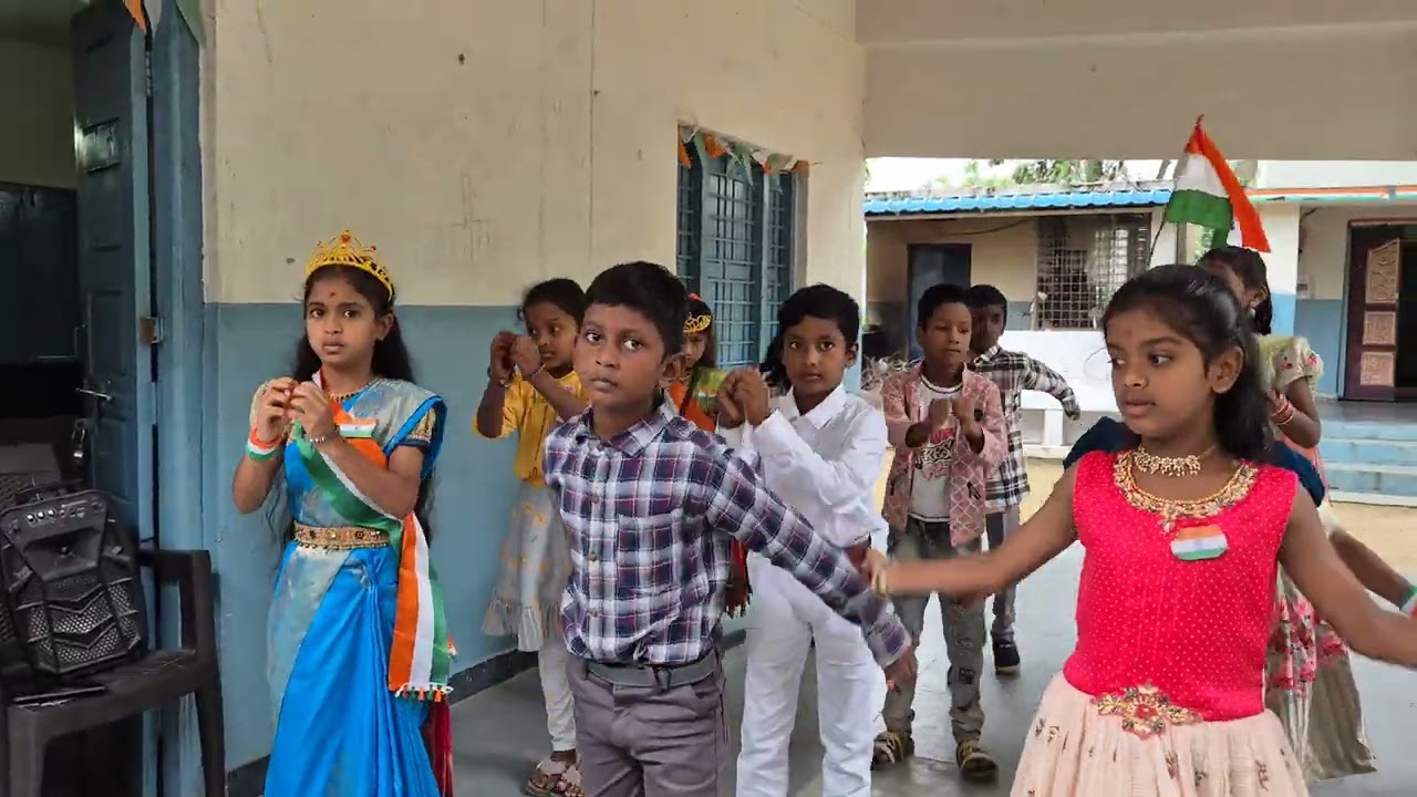 Dhesham manadhe song Dance Performance || MPPS THIRMALAPUR || Independence Day 2025