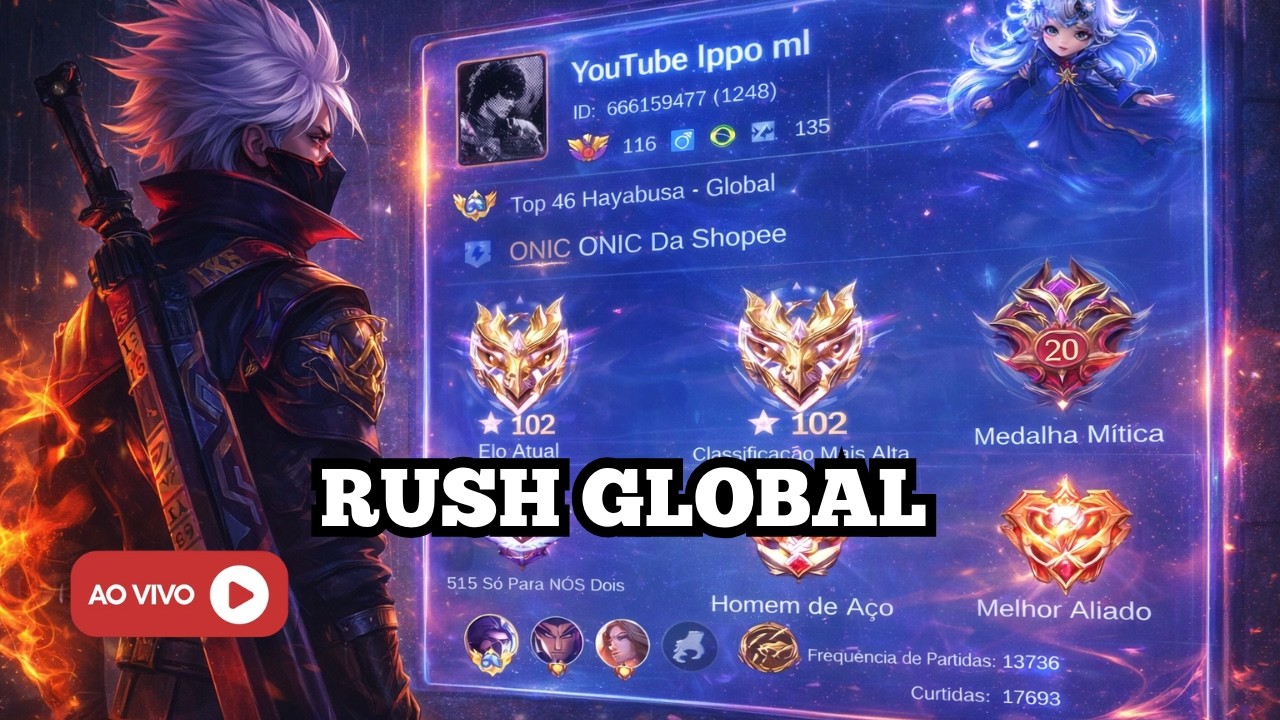 Rush Top Global Hayabusa 130+ Star High Elo [21/02]