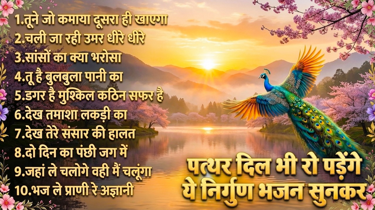 दिमाग हिला देने वाला निर्गुण भजन | Nonstop Nirgun Geet | Chetawani Bhajan 2026 | Nirgun Bhajan 2026