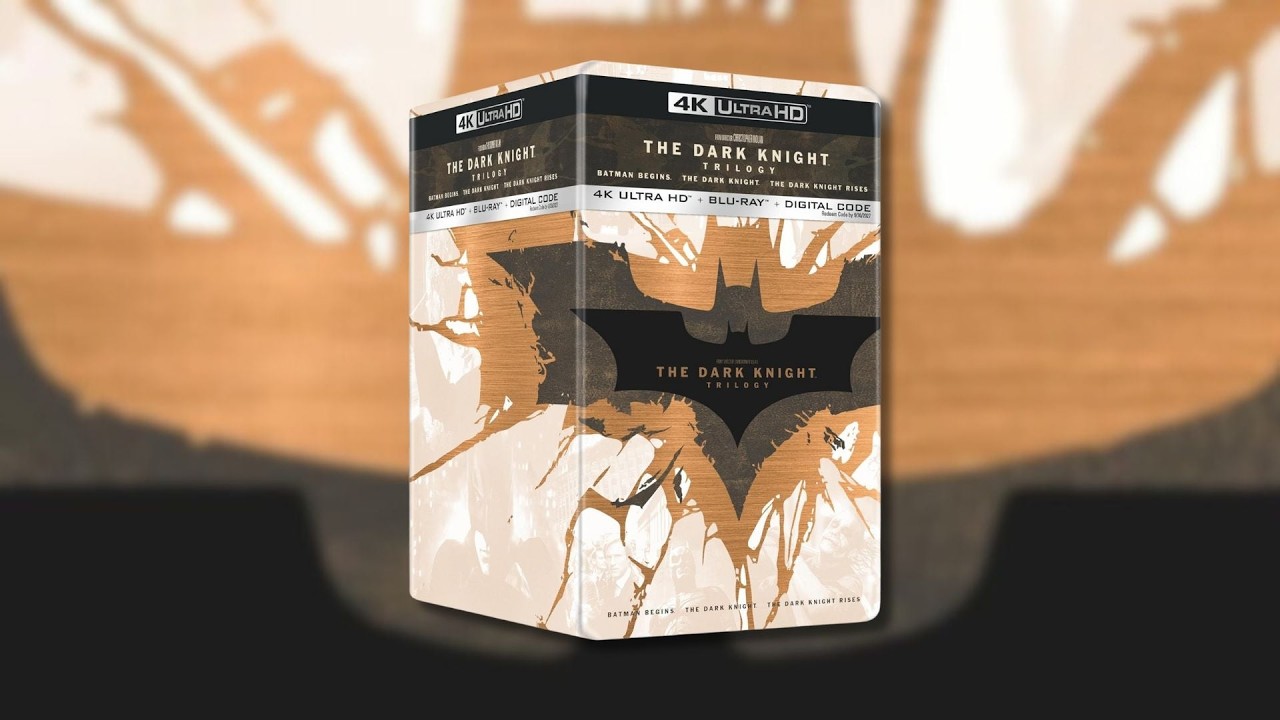 Unboxing The Dark Knight Trilogy Steelbooks! NEW Amazon Batman 4K Ultra HD Set!