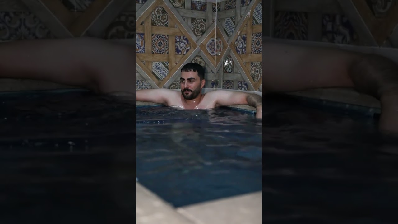 مصري يجرب الحمام الدمشقي القديم من تراث أهل سوريا الشعبي والنتيجة مفاجئة الحمام الدمشقي القديم