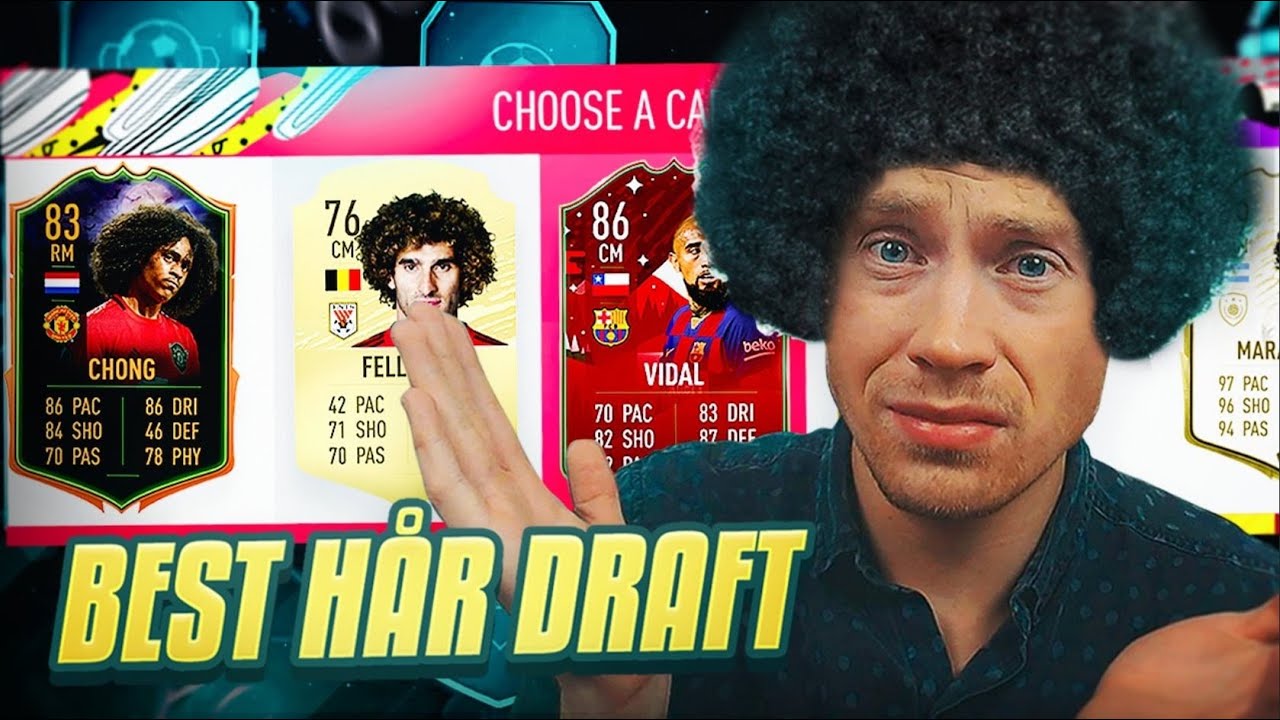 Må KUN velge SPILLEREN med BEST HÅR?!👱‍♂️ *Fut draft challenge* - Norsk FIFA 20