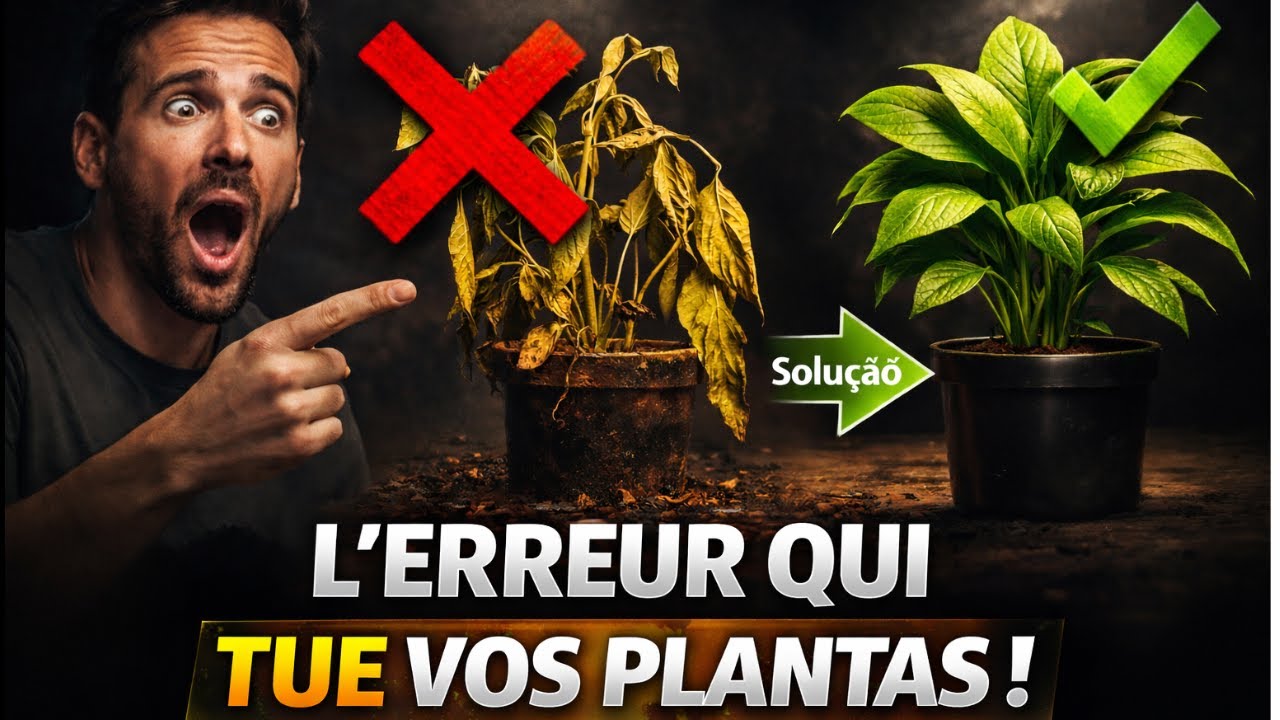 Vous Tuez Vos Plantes Sans Savoir ? Découvrez L'ERREUR Que L'Industrie Ne Veut Pas Que Vous Savoir !