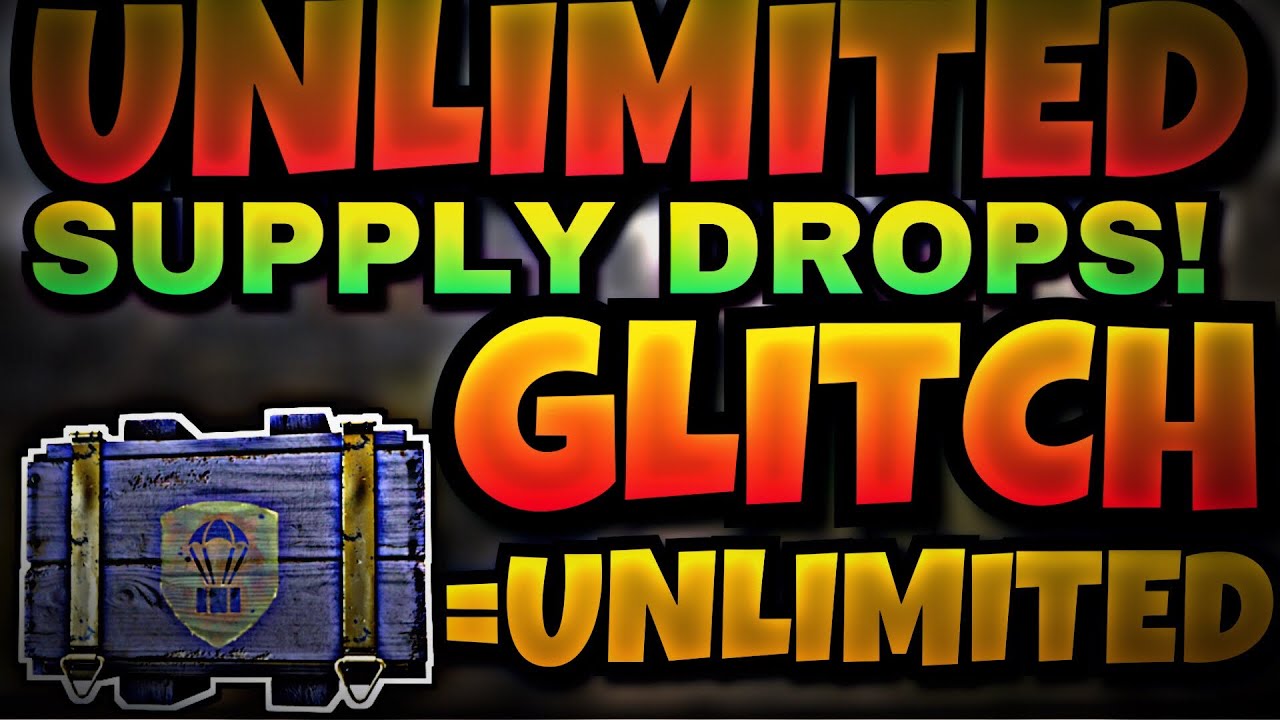 COD WWII: UNLIMITED SUPPLY DROPS GLITCH