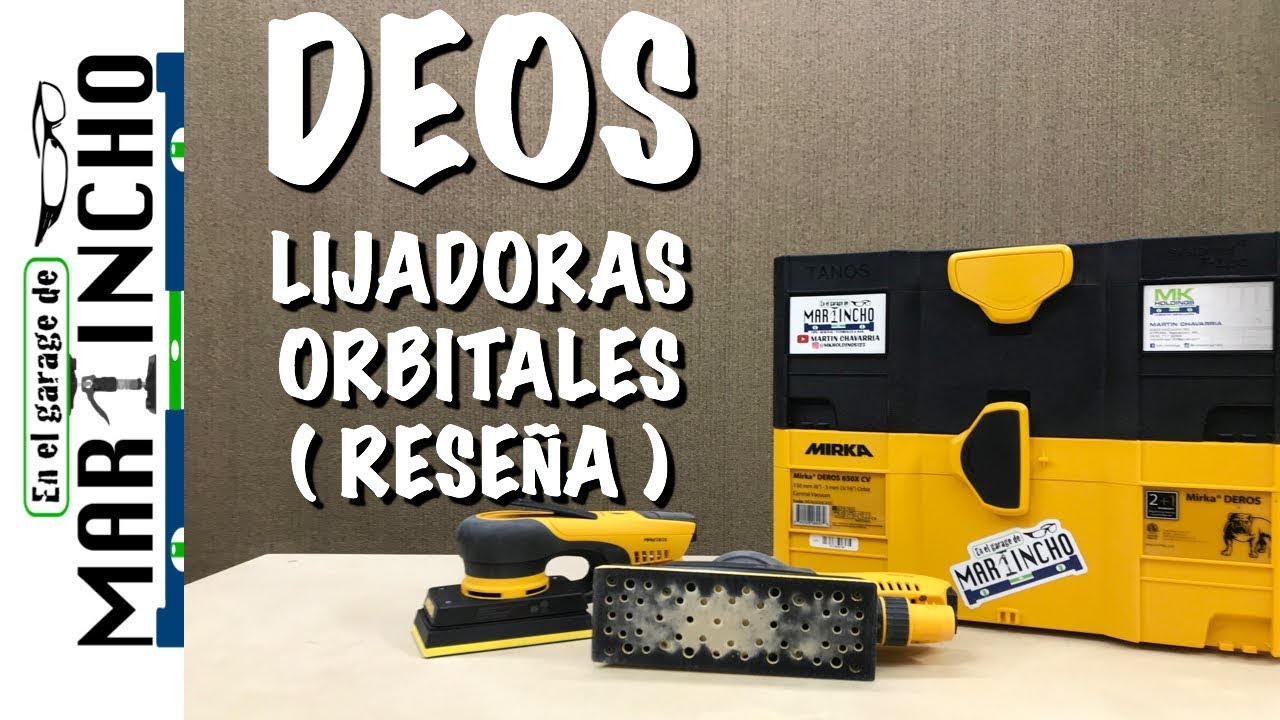 Lijadora Orbital DEOS de MIRKA