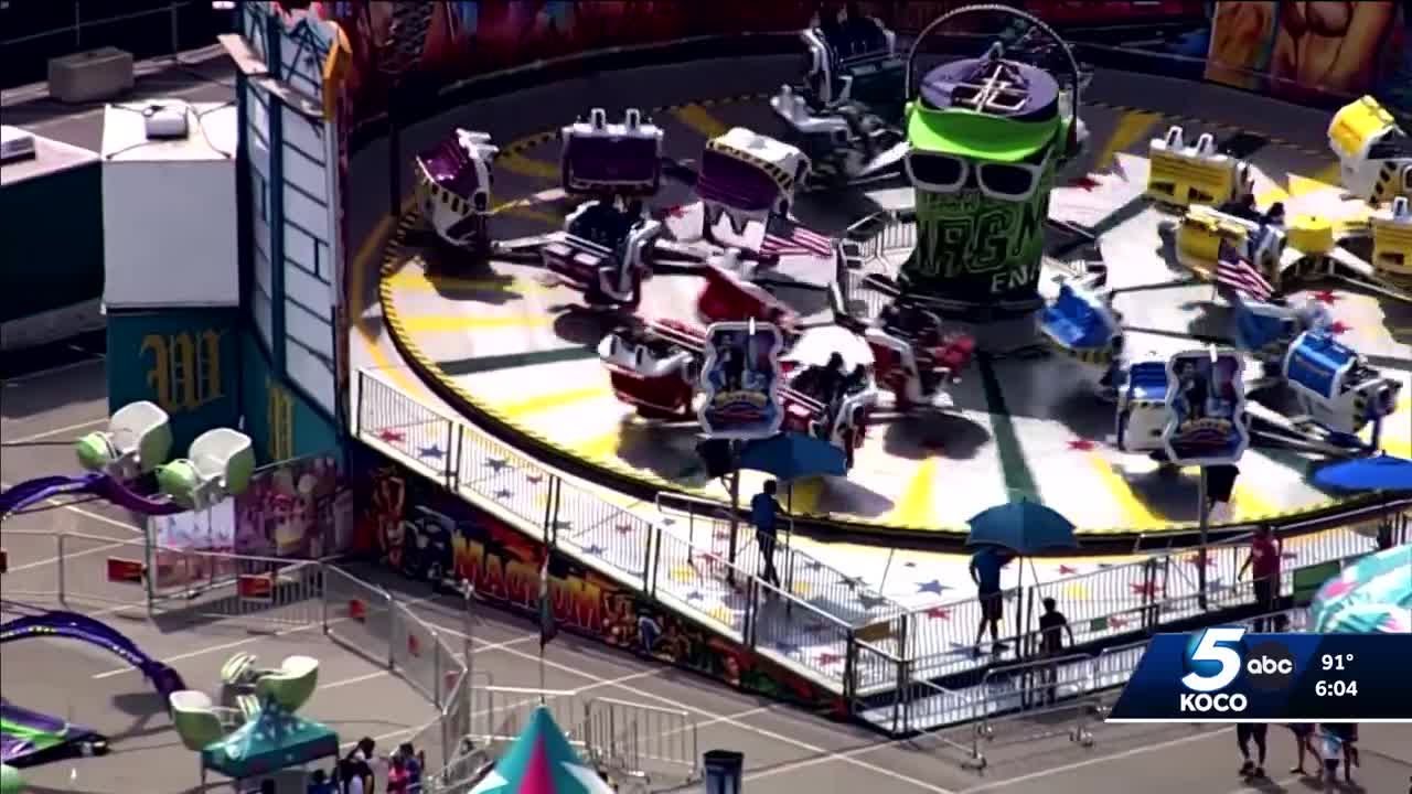 Oklahoma State Fair kicks off with rides and unique food